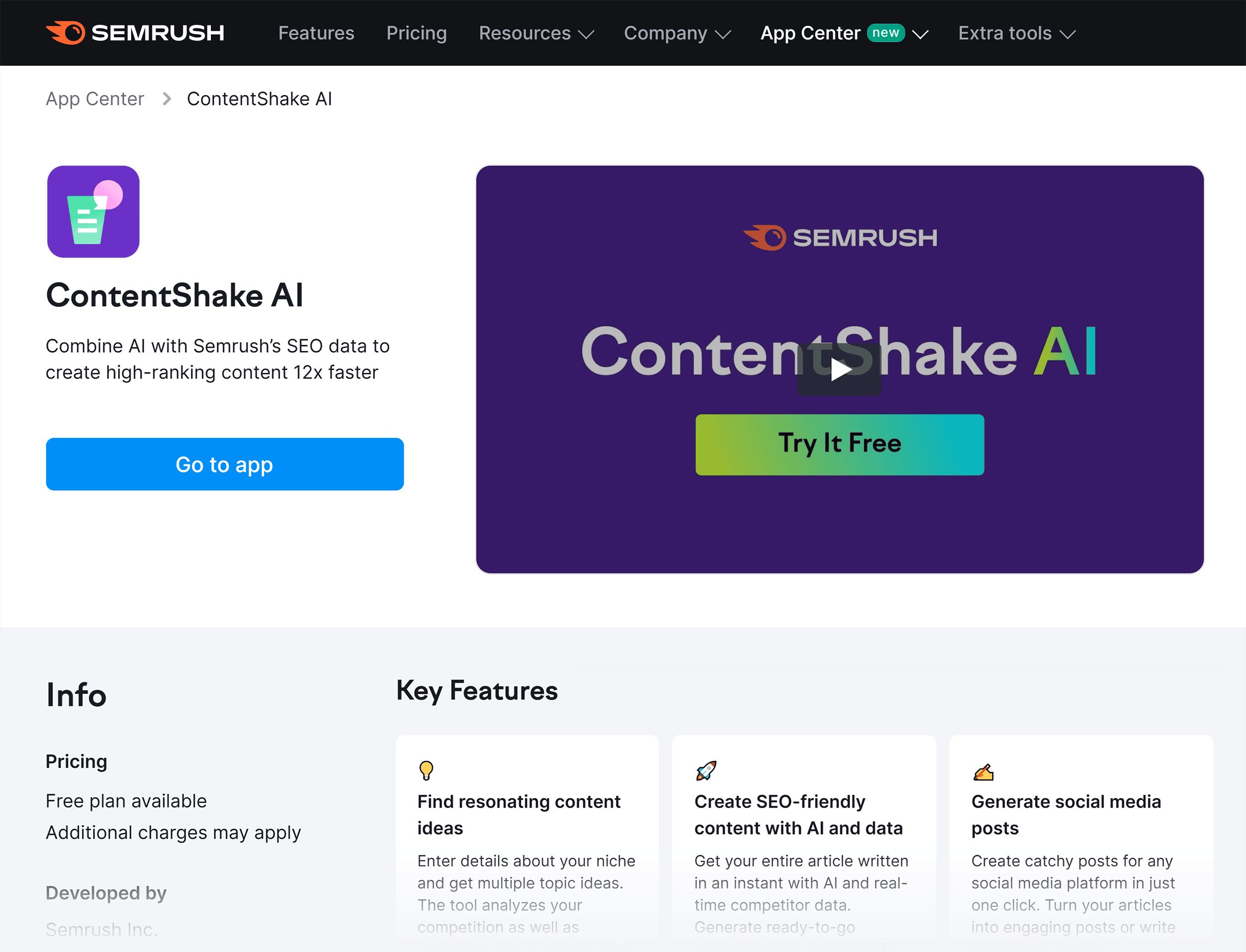 Semrush – ContentShake