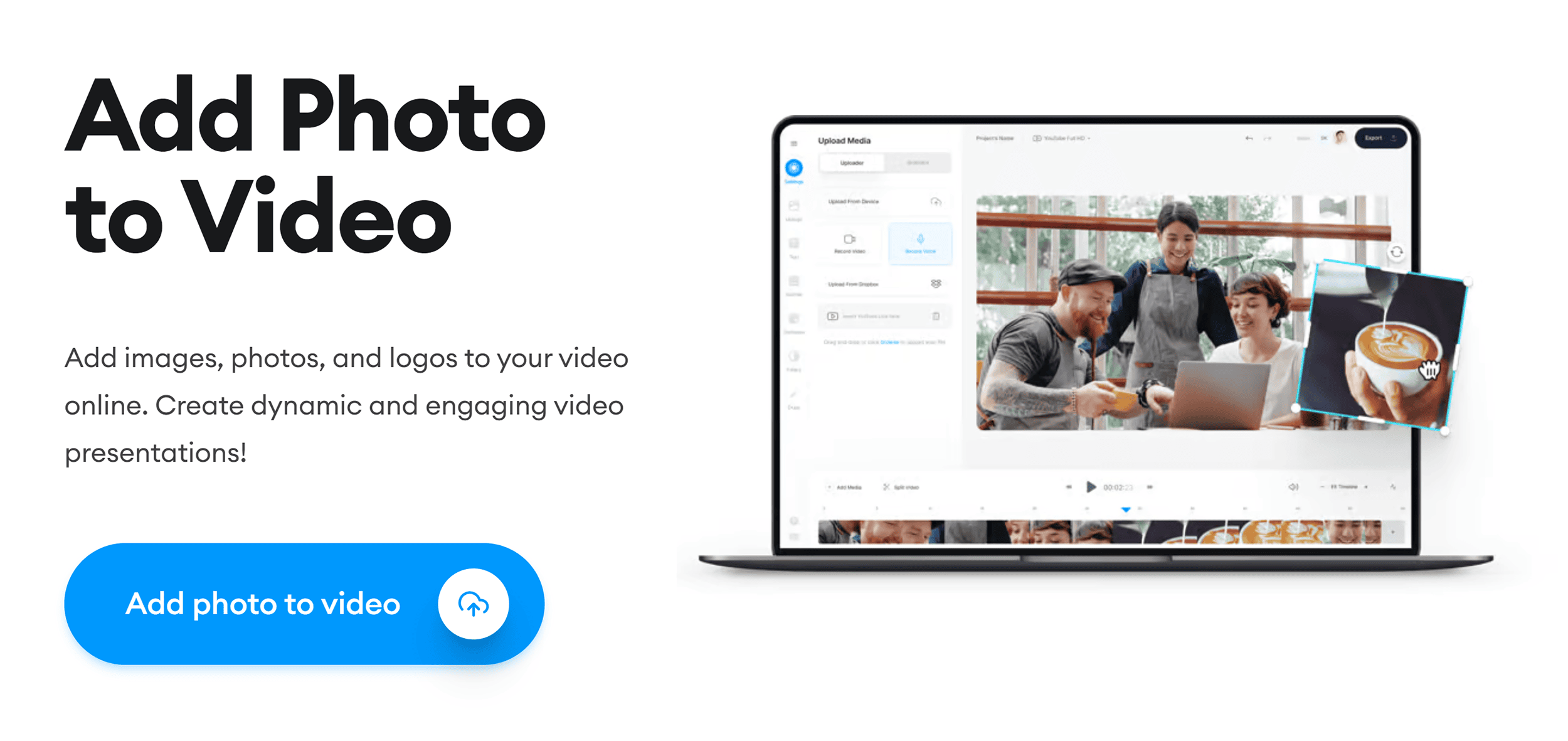 Veed.io – Add Photo to Video
