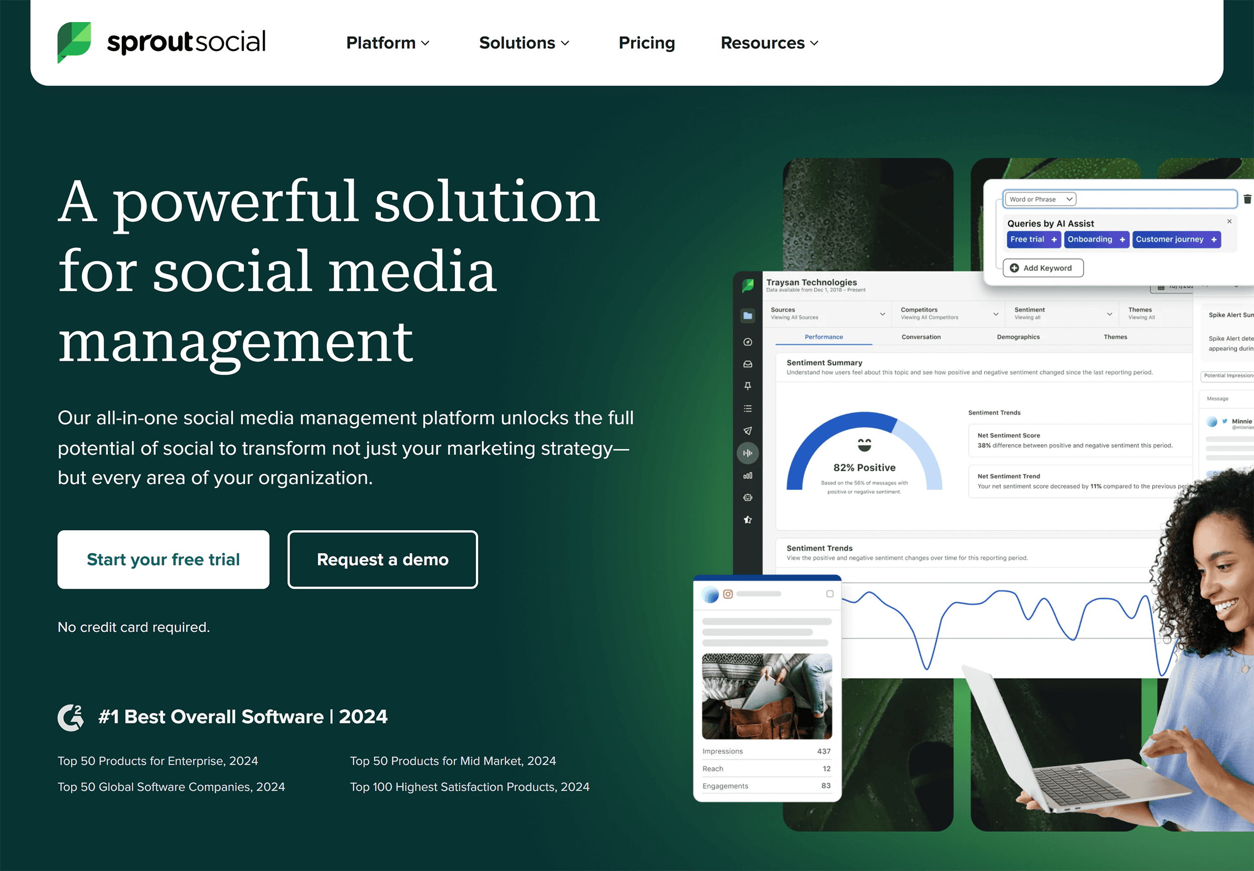 SproutSocial – Homepage